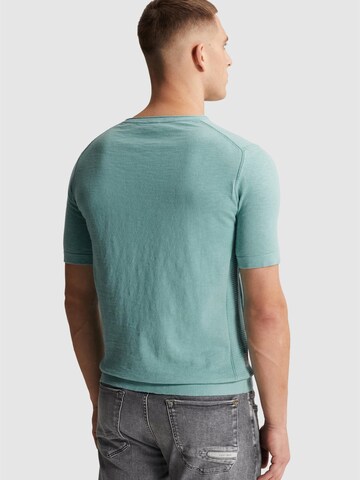 Maglietta 'T-shirt in slub cotton' di CAST IRON in blu
