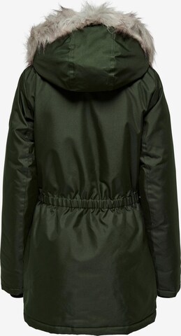 Only Tall Winter Parka 'Iris' in Green