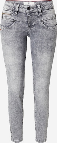FREEMAN T. PORTER Slimfit Jeans 'Alexa' in Grau: predná strana