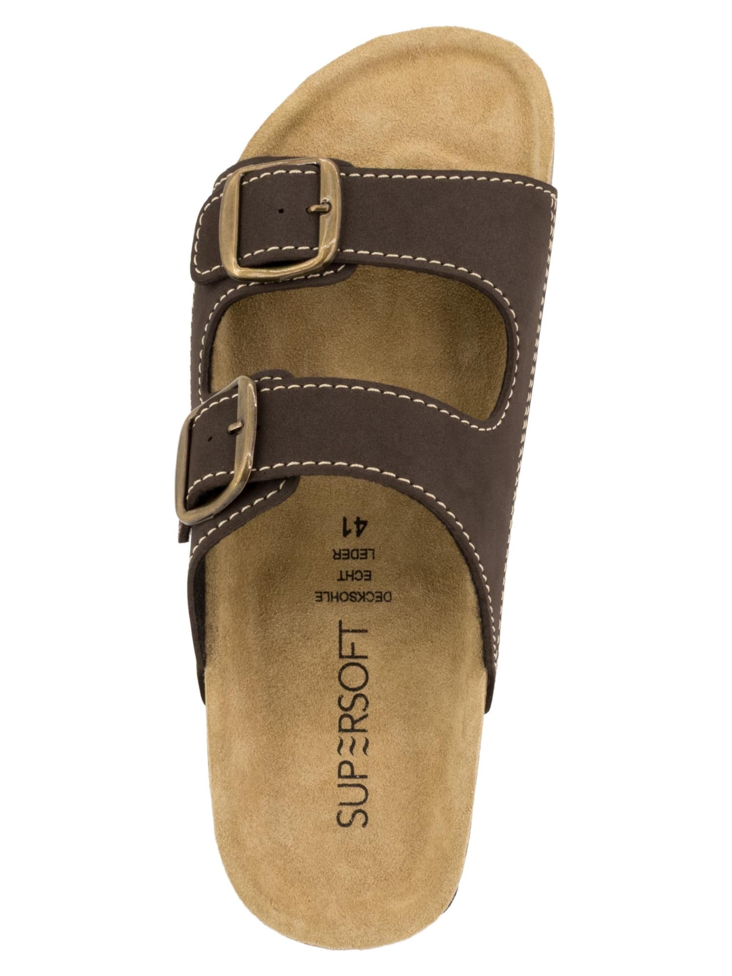 SUPERSOFT by Indigo Mules 'Classic' in Brown