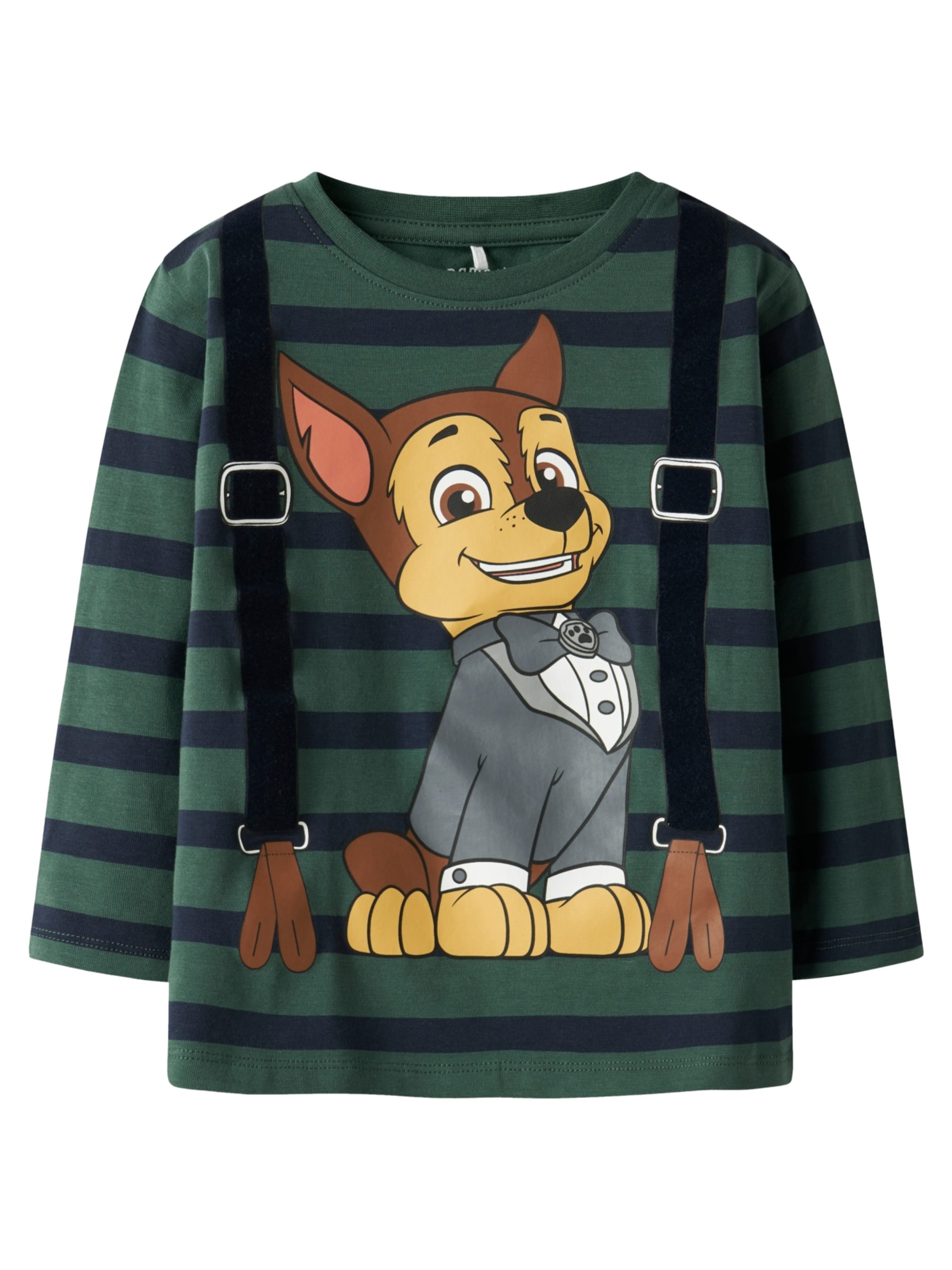 Maglietta 'Nakul Paw' di NAME IT in verde: frontale