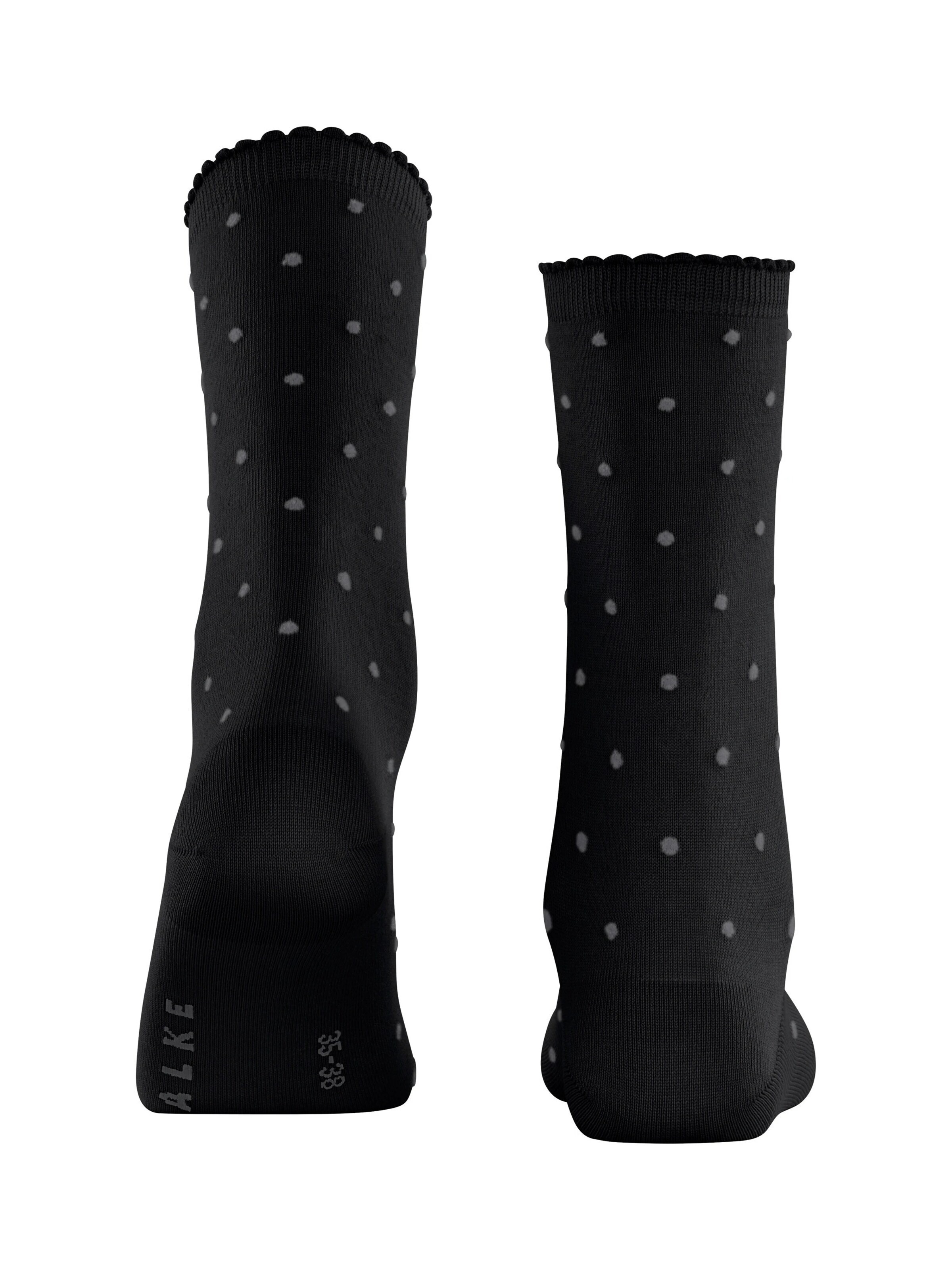 FALKE Socks 'Spike Dot' in Black