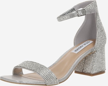 STEVE MADDEN Strap Sandals 'EPIX-R' in Silver: front