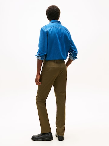 TOMMY HILFIGER Regular Chinobyxa 'DENTON ESSENTIAL' i grön