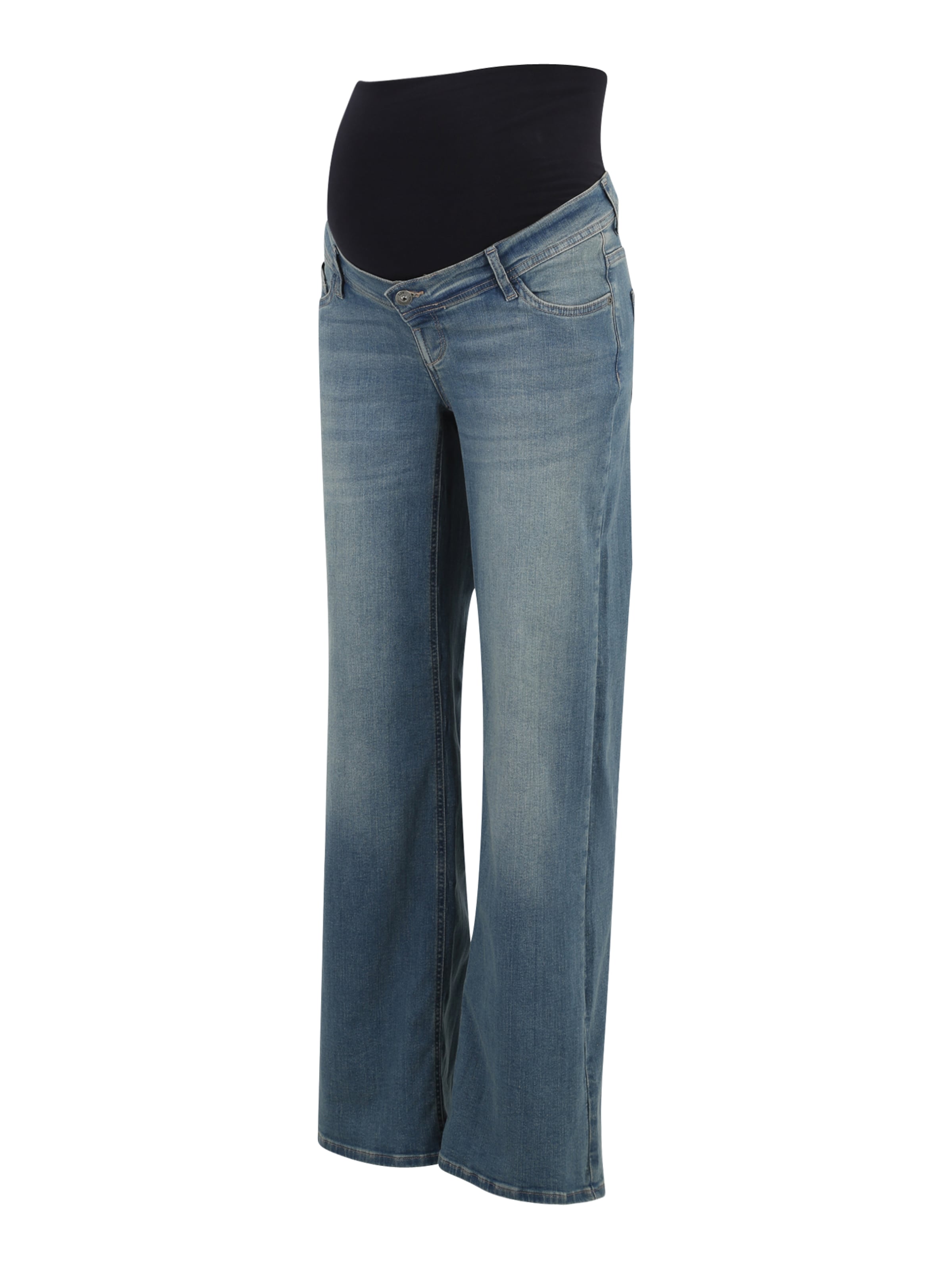 LOVE2WAIT Wide leg Jeans in Blue: front