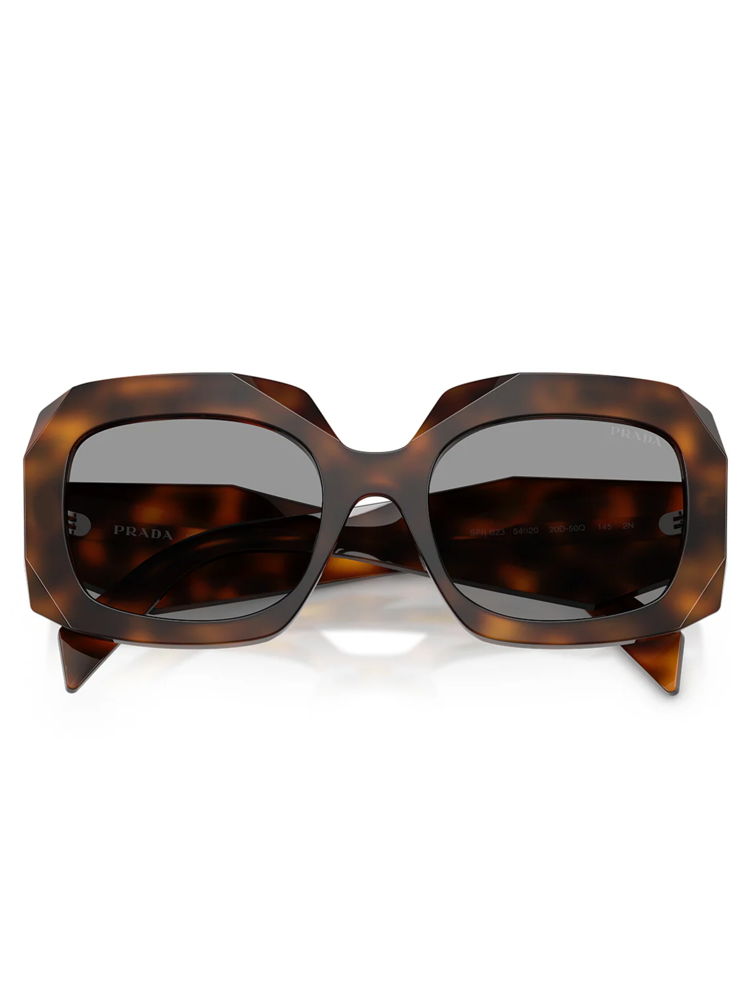 PRADA Zonnebril 'PRB23S 20D50Q' in Bruin