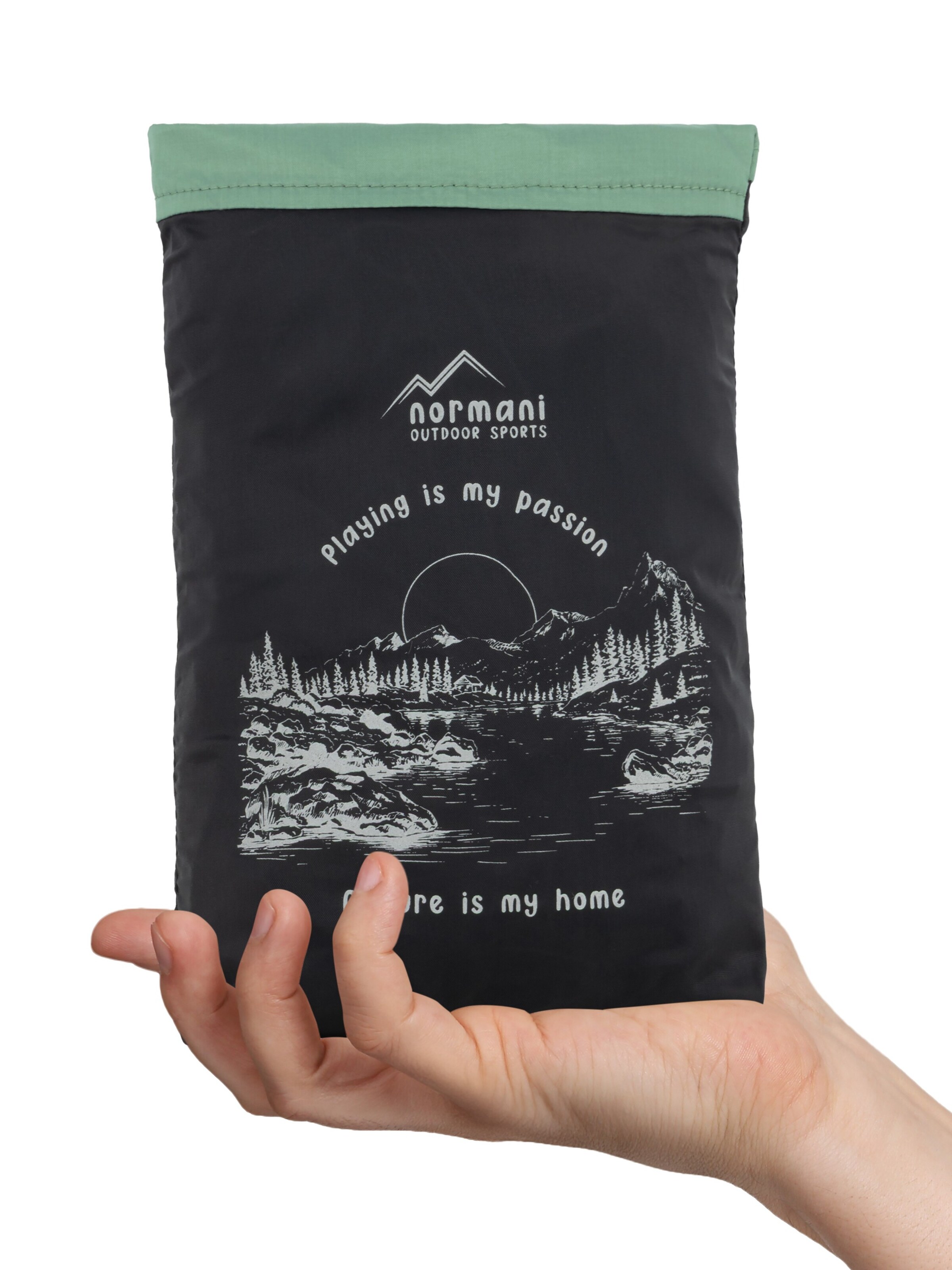 Regular Pantalon d'extérieur 'Thurlow' normani en vert