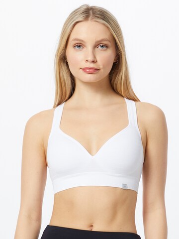 Marika - Soutien Bustier Soutien de desporto 'JOHANNA' em branco: frente