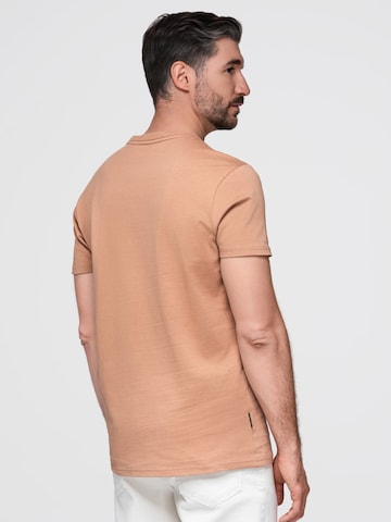 Ombre Shirt in Brown