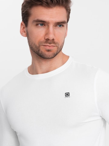 Ombre Shirt in White