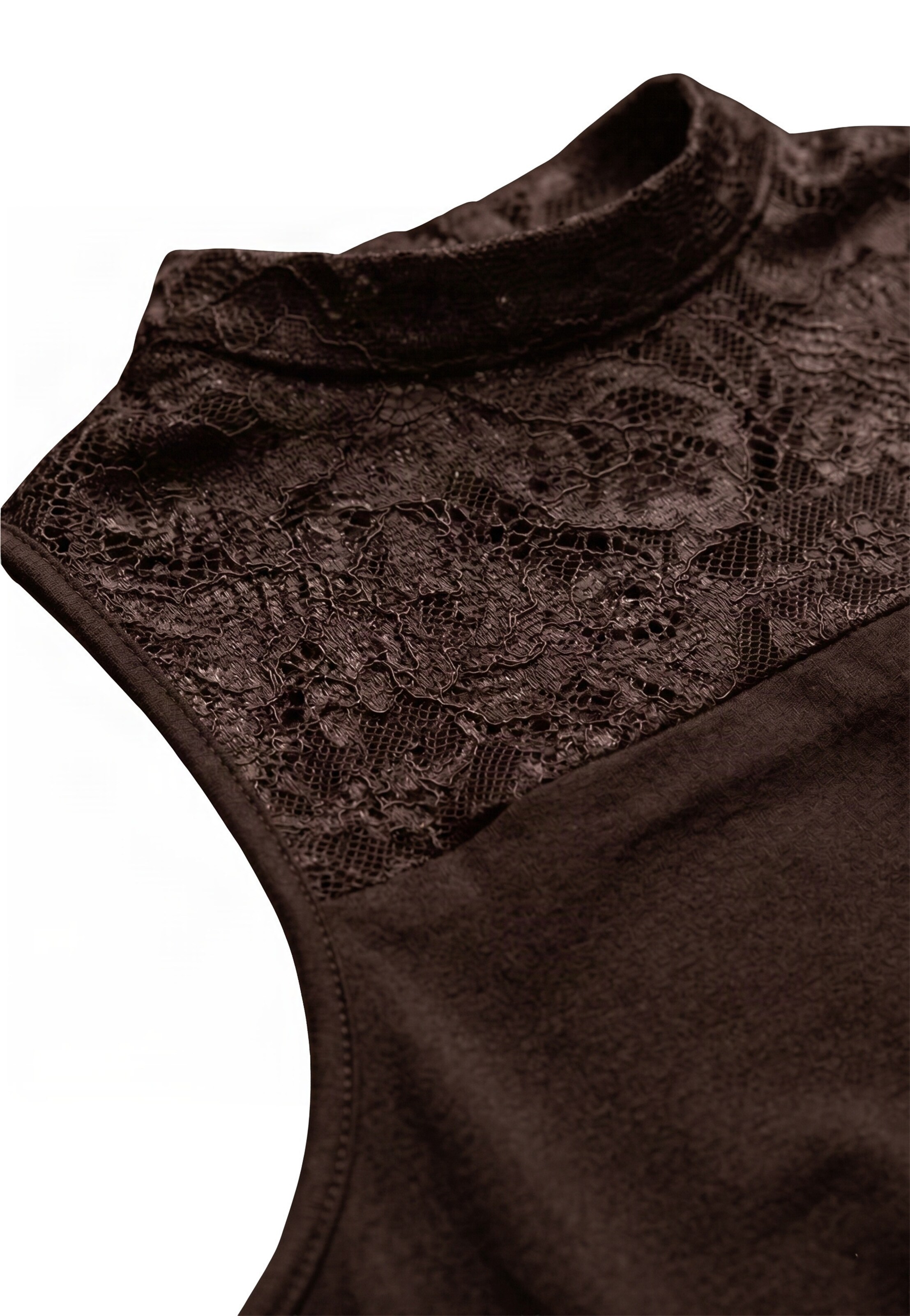 Tricou body de la Urban Classics pe maro: față