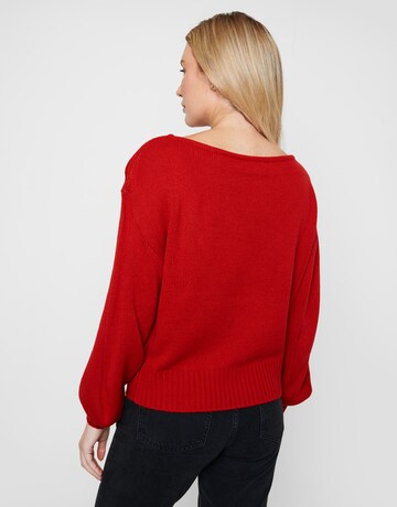 Threadbare Pullover in Rot