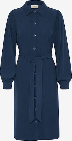 Robe-chemise 'Cody' Cream en bleu : devant