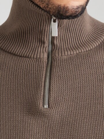 Pullover 'SLHBORA' di SELECTED HOMME in marrone
