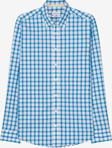 SEIDENSTICKER Regular fit Button Up Shirt in Blue: front