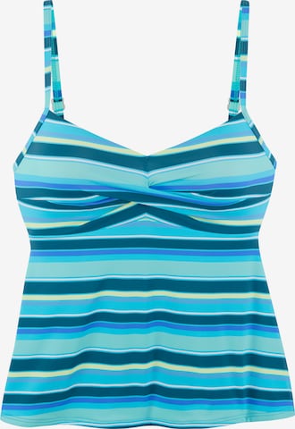 Top per tankini di s.Oliver in verde: frontale