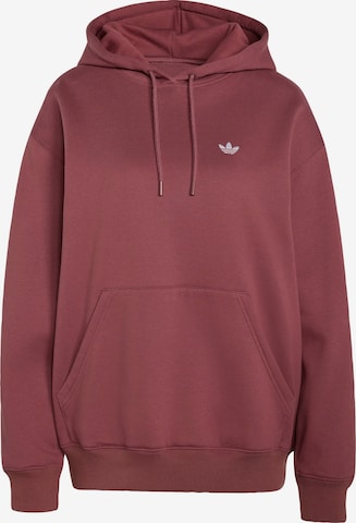 Sweat-shirt 'Essentials' ADIDAS ORIGINALS en rouge : devant