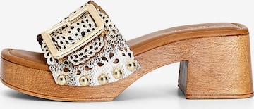 CAFè NOIR Sandalen in Gold: Vorderseite