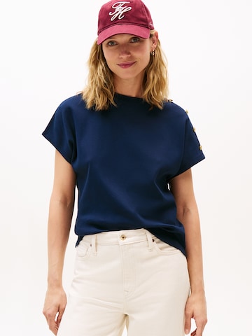 TOMMY HILFIGER Póló - kék: elől
