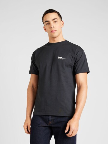 T-Shirt 'Trooper' Dr. Denim en noir : devant