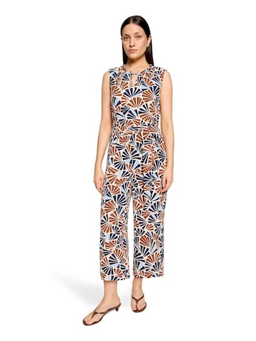 Tuta jumpsuit di Betty & Co in beige: frontale