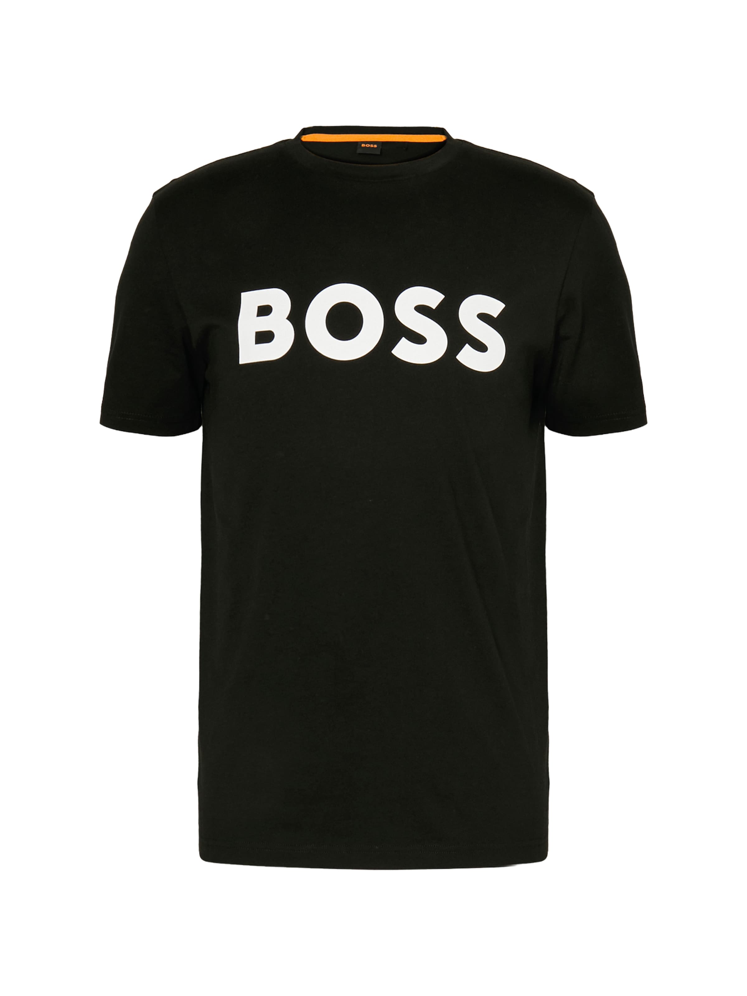 BOSS Футболка 'Thinking 1' в Черный: спереди