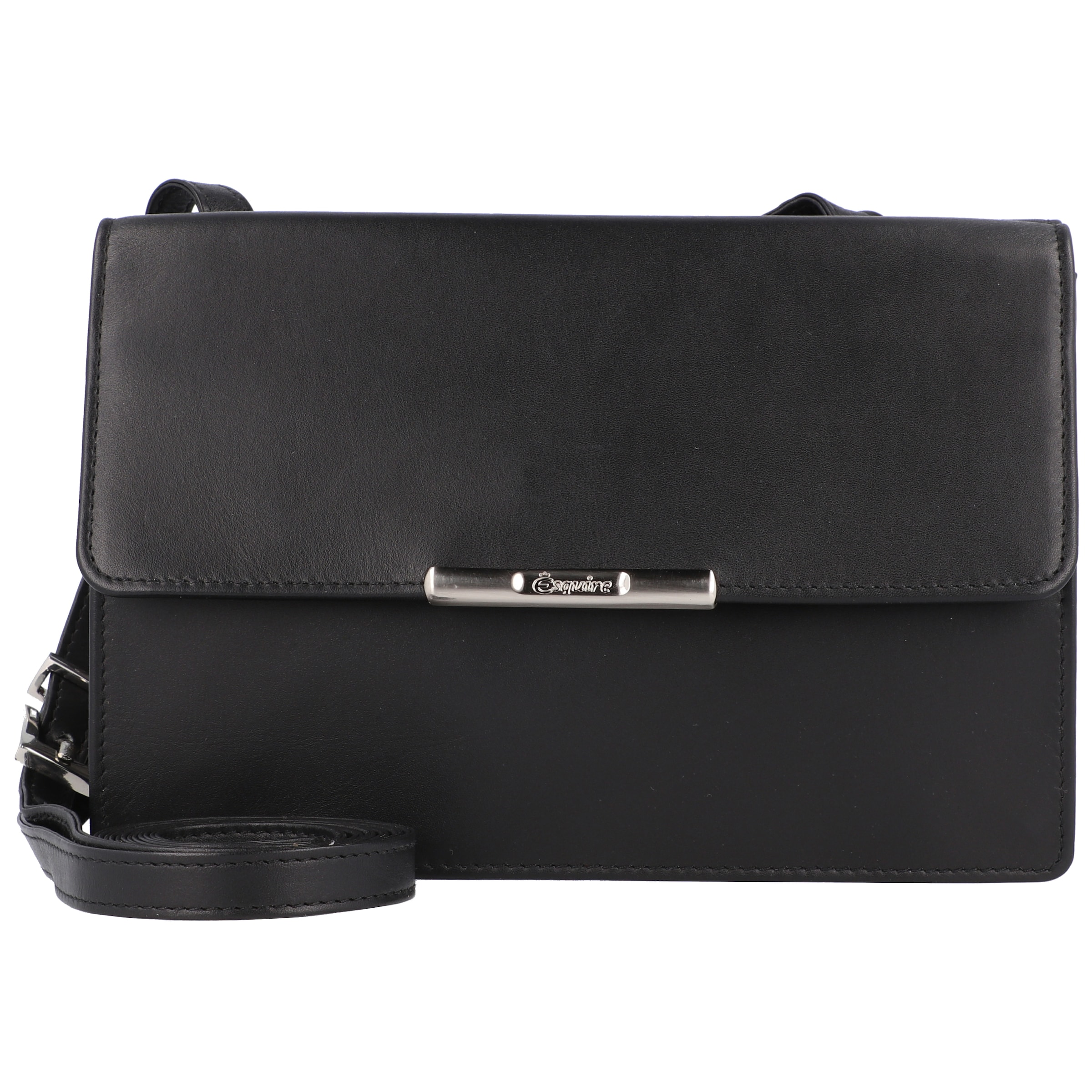Esquire Clutch 'Helena' in Schwarz: Vorderseite