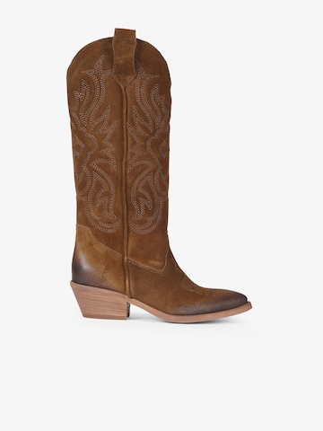 GISEL MOIRE Boots in Brown