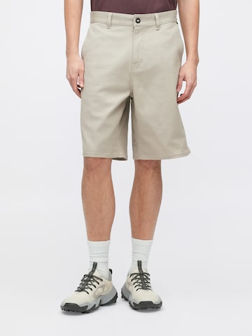 Volcom Ohlapna forma Chino hlače 'BILLOW 22' | zelena barva: sprednja stran