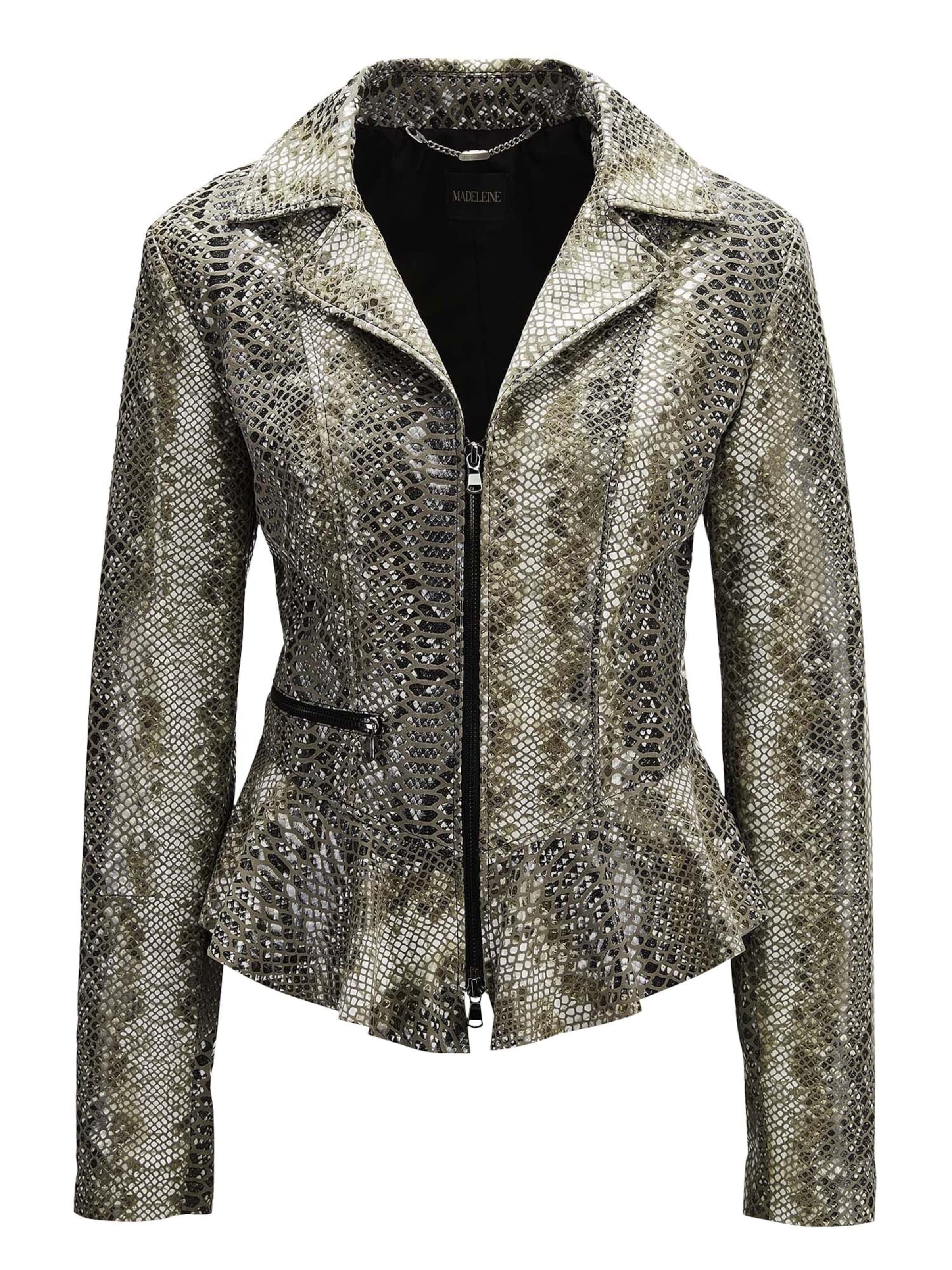 Veste mi-saison MADELEINE en mélange de couleurs : devant