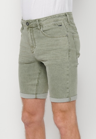 KOROSHI Normalny krój Jeansy w kolorze zielony