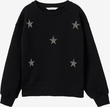 MANGO KIDS Sweatshirt 'Estrella' i svart: forside