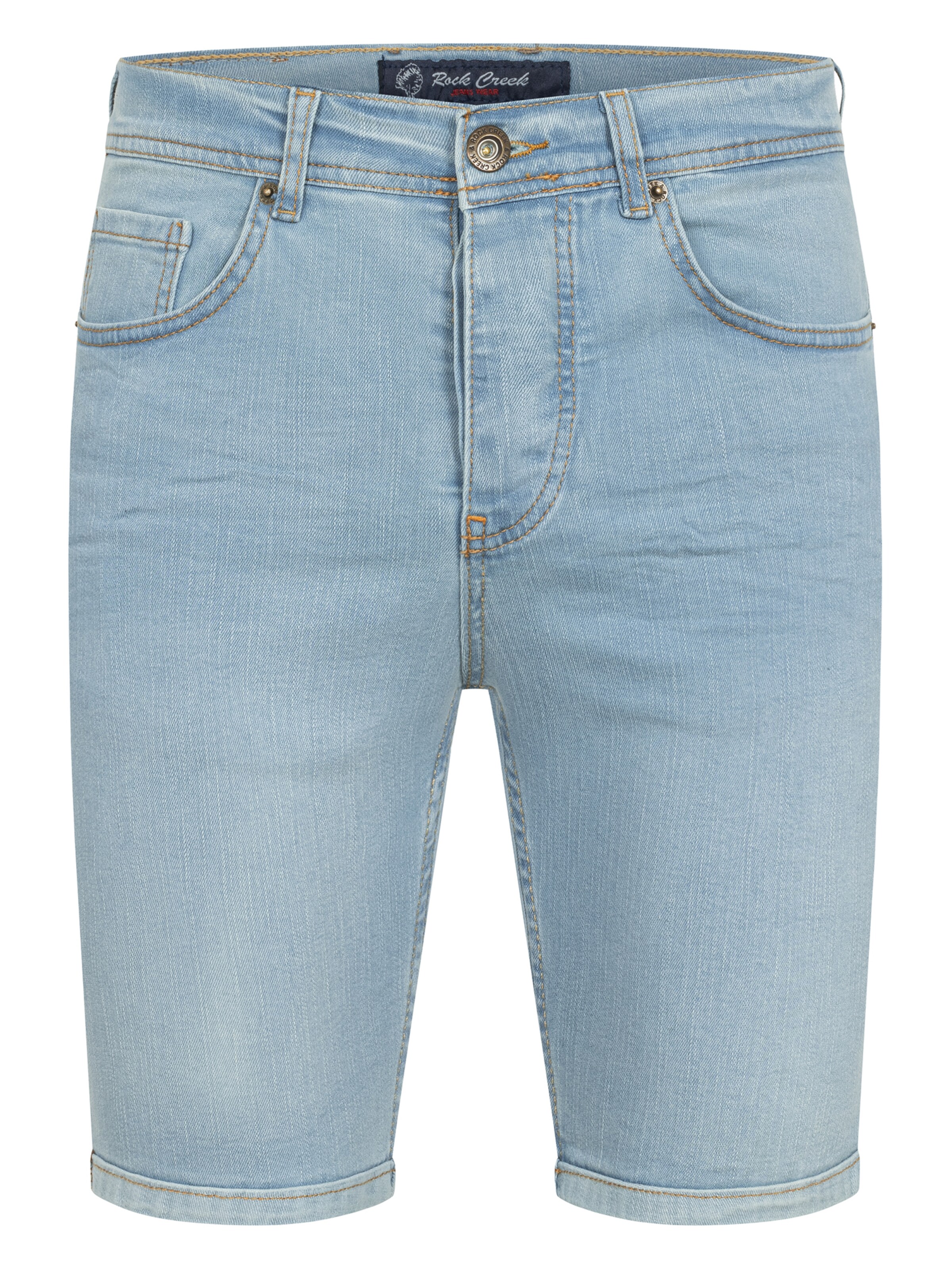 Rock Creek Slimfit Jeans in Blau: Vorderseite