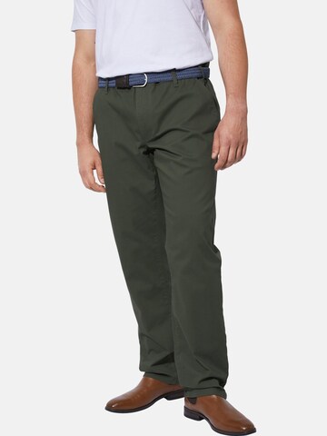 Charles Colby Loosefit Chino 'Baron Ramley' in Groen