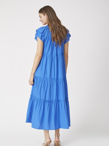 Abito estivo ' New Sunrise' di co'couture in blu