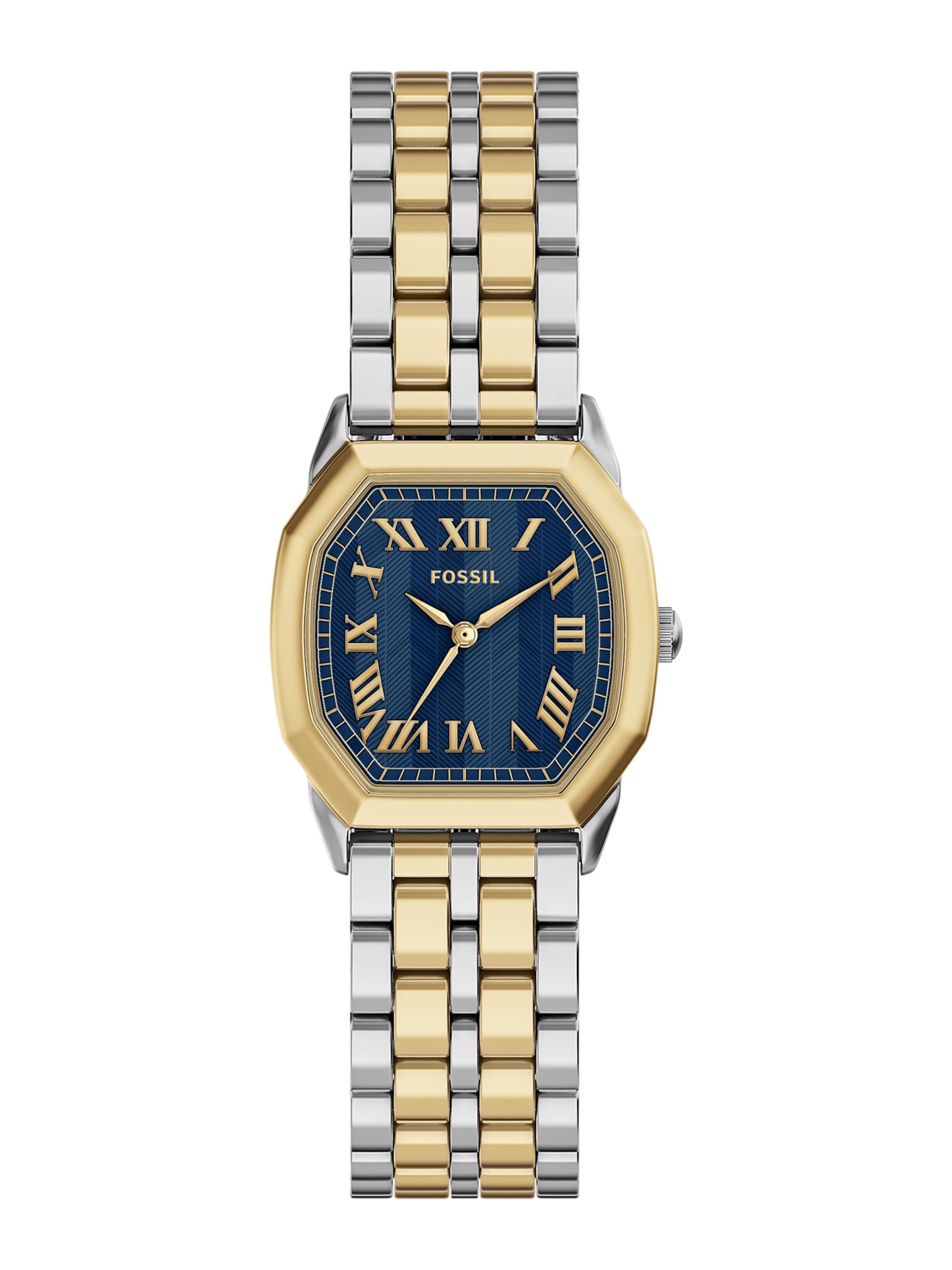 FOSSIL Analoog horloge 'HARLOW' in Zilver: voorkant