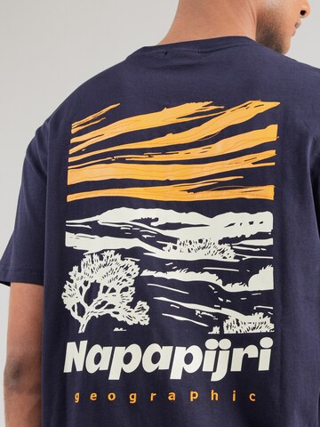 NAPAPIJRI Μπλουζάκι 'VIGNONI' σε μπλε