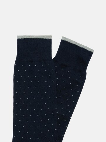 Chaussettes Boggi Milano en bleu