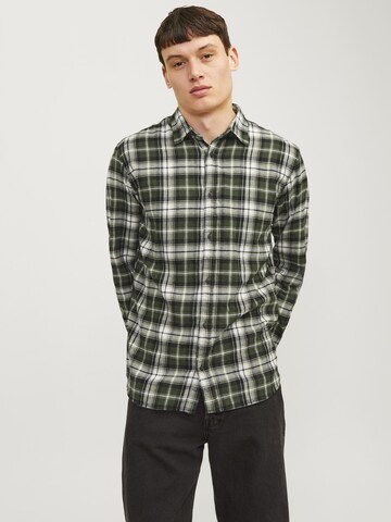 Coupe slim Chemise JACK & JONES en mélange de couleurs : devant