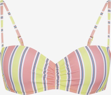 CHIEMSEE Bikini Top in Pink: front
