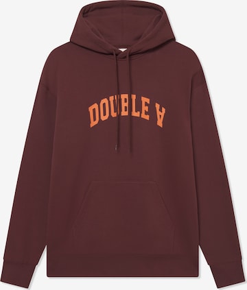 WOOD WOODSweater majica 'WWJames' - smeđa boja: prednji dio