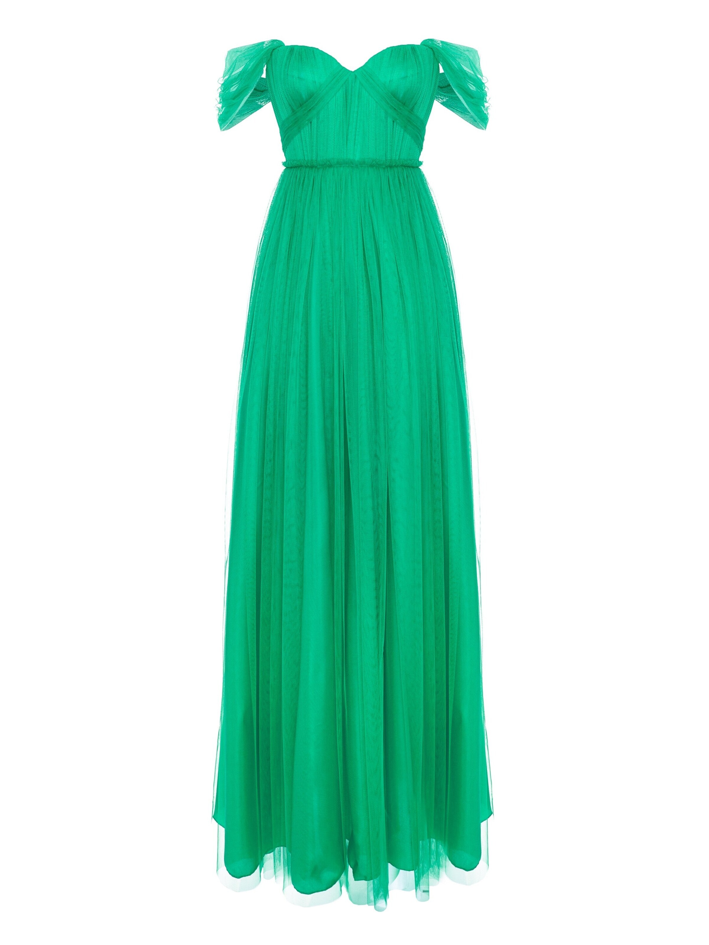 acob a porter - Vestido de noche en verde
