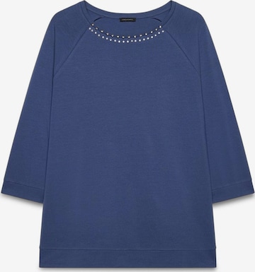 T-shirt Fiorella Rubino en bleu : devant