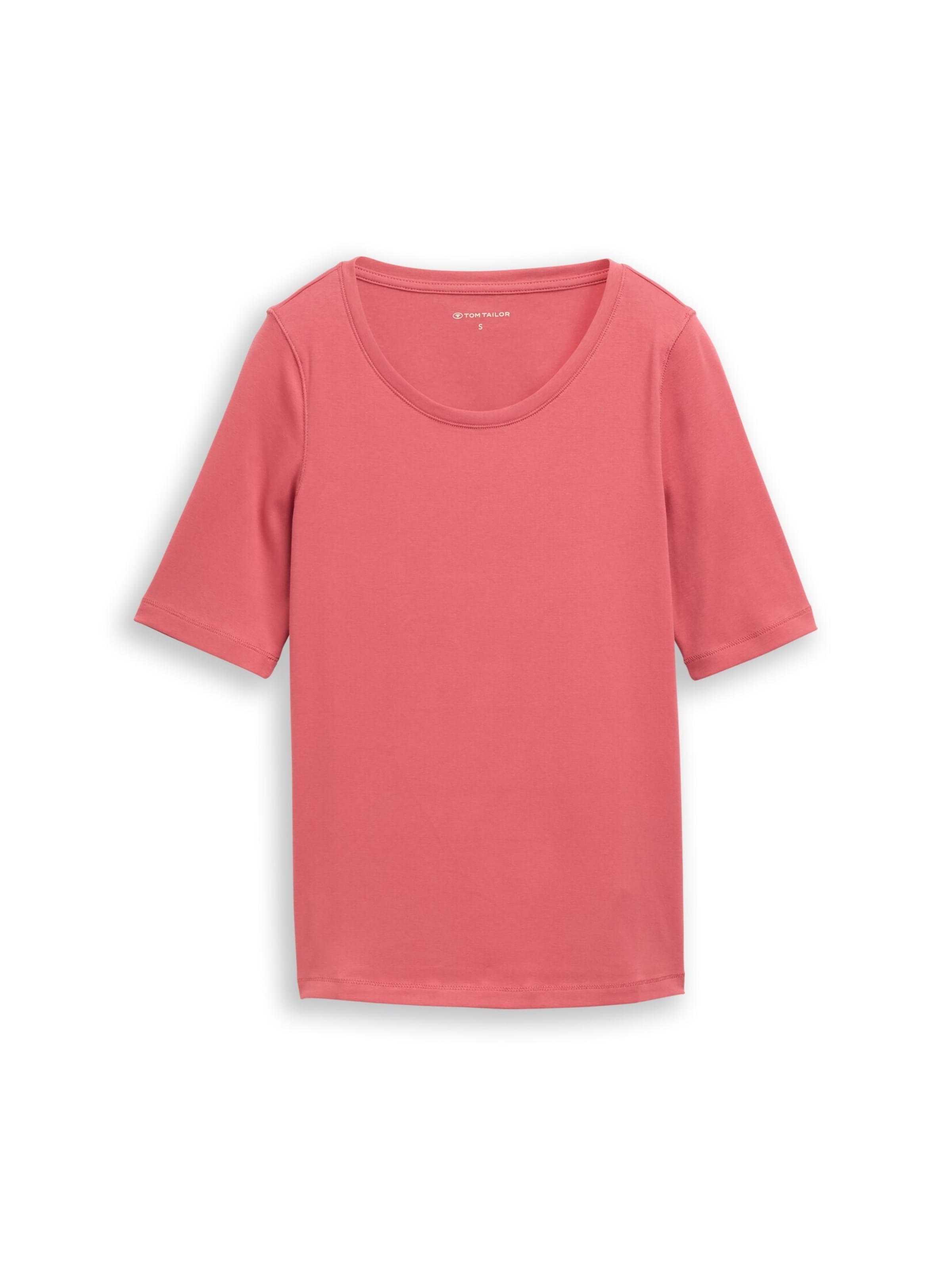 TOM TAILOR Shirt in Roze: voorkant