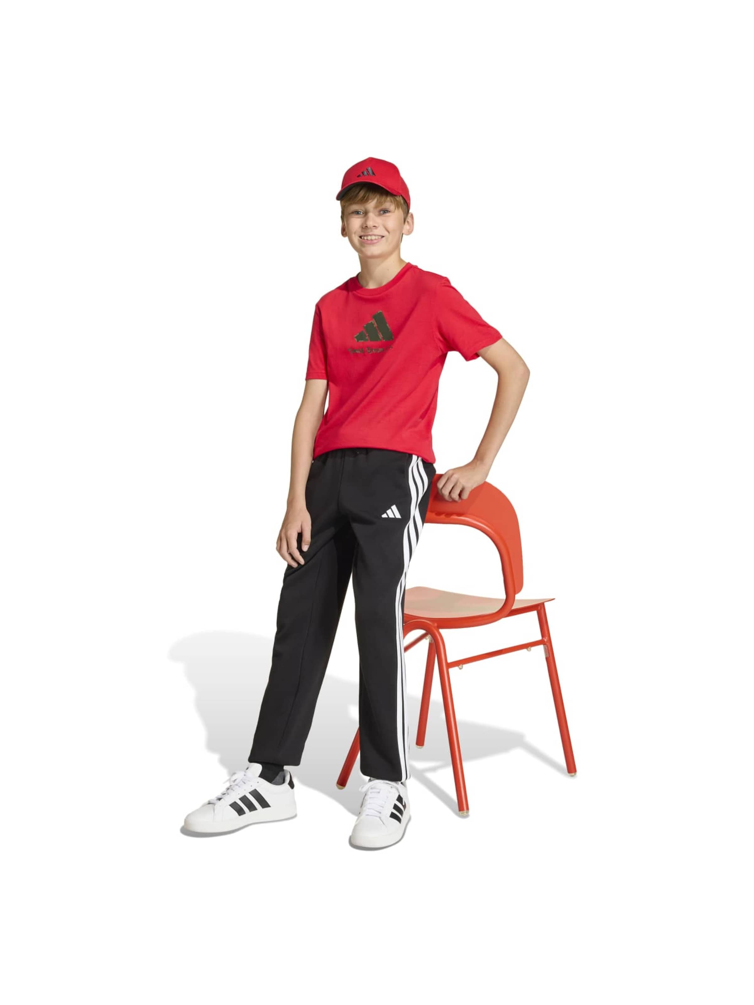 ADIDAS SPORTSWEAR - Camiseta funcional en rojo