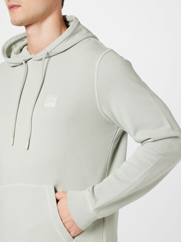 BOSS Orange Sweatshirt 'Wetalk' in Grau