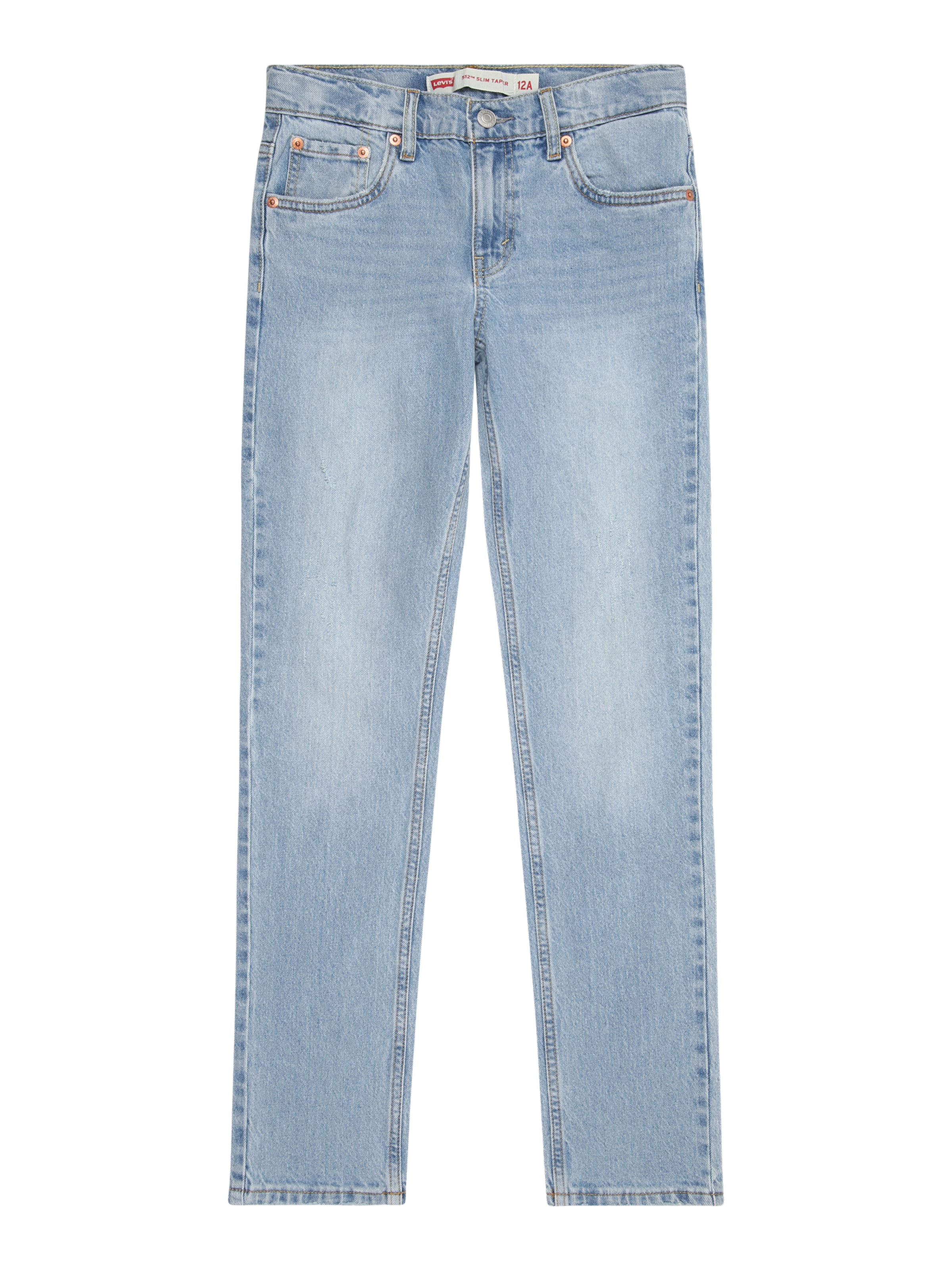 LEVI'S ® Slimfit Jeans '512 SLIM TAPER' in Blauw: voorkant