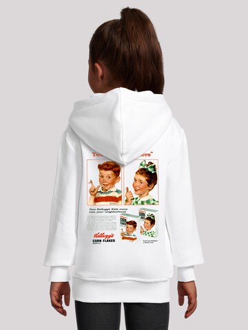 Sweat-shirt 'Kellogg's Corn Flakes Cereal Box Children Retro' F4NT4STIC en blanc