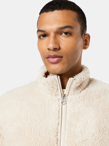 WEEKDAY Fleece jas 'Kai Pile' in Wit