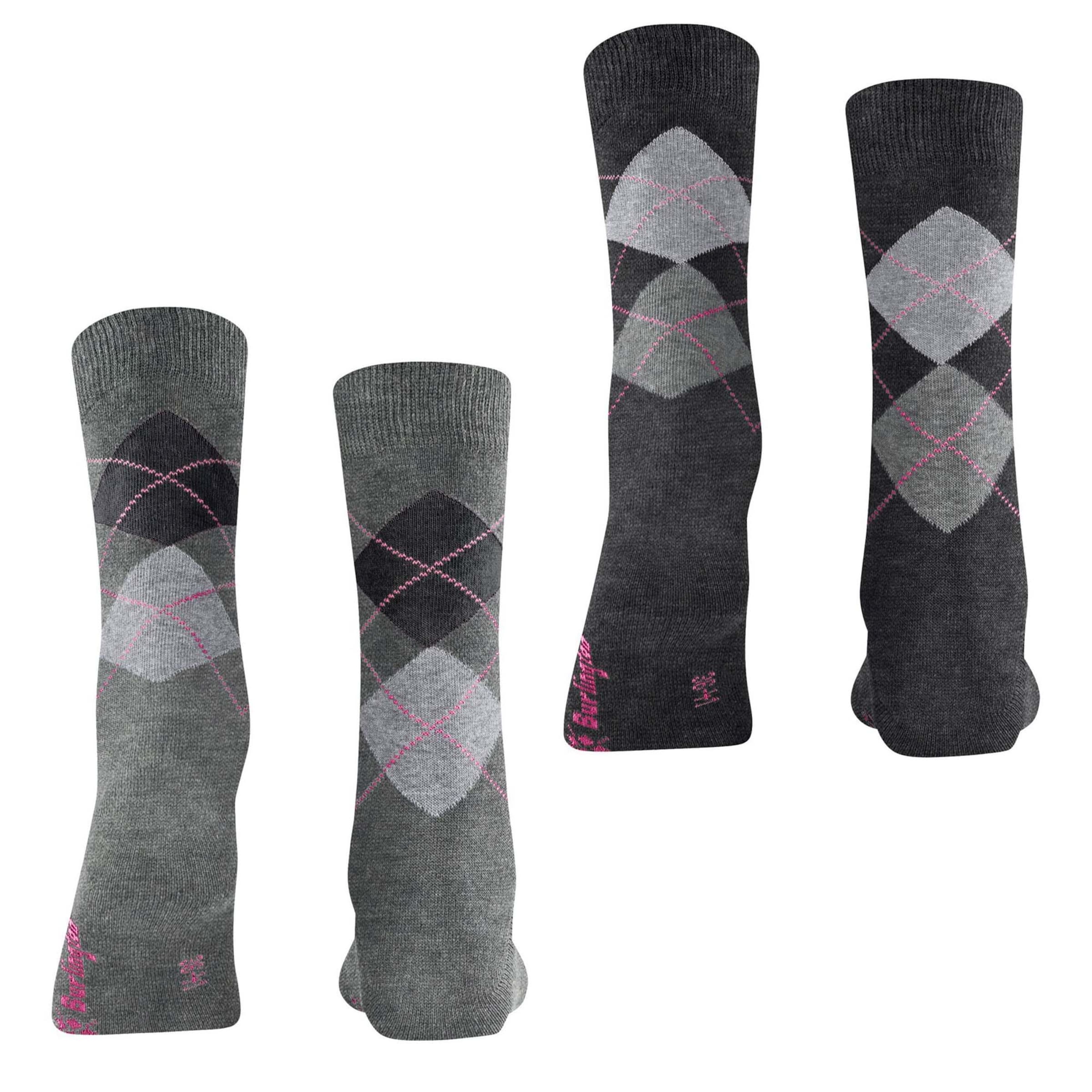BURLINGTON Everyday Argyle in Grau